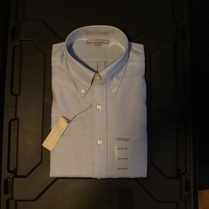 Hathaway Light Blue Patterned Dress Shirt